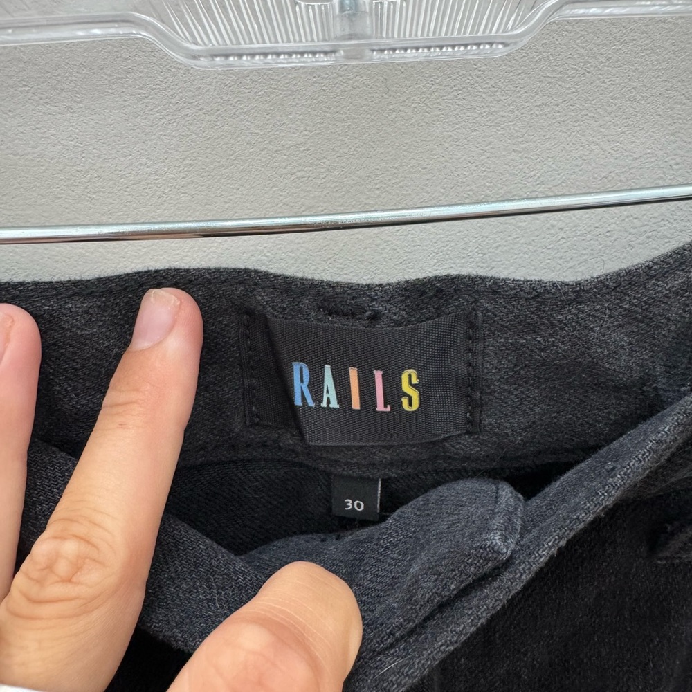 Rails Charcoal Patchwork Jeans - image 3